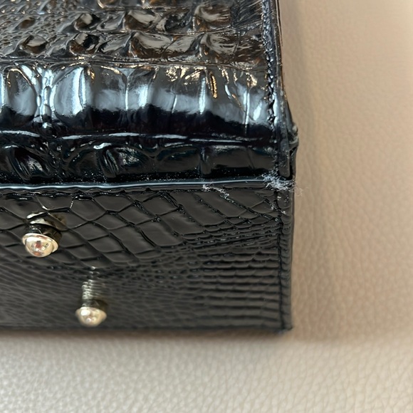 BRAHMIN LEATHER TOTE HANDBAG - Picture 7 of 11